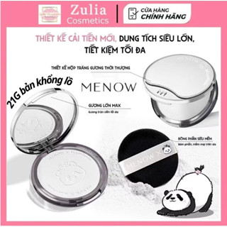Phấn phủ nén MENOW gấu trúc Khổng Lồ kiềm dầu 21g, giữ tone lâu trôi vượt trội MENOW x MENGLAN . PANDA