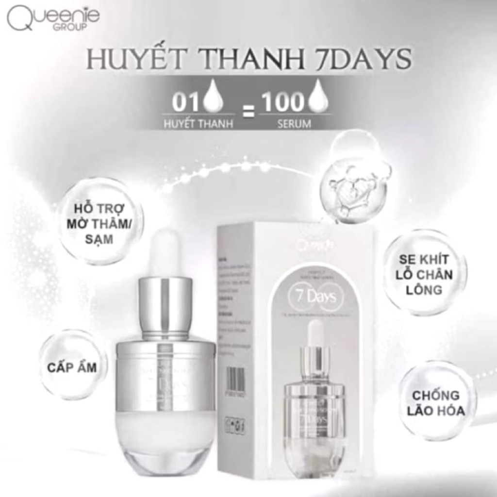 Serum huyết thanh 7 days Queenie Skin