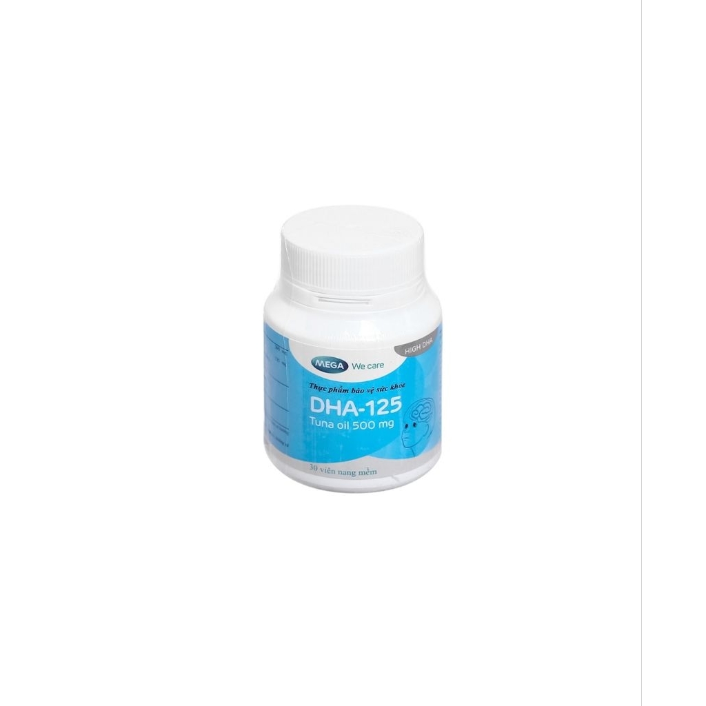 Dha-125 Mega We Care Viên 500Mg hộp 30 viên