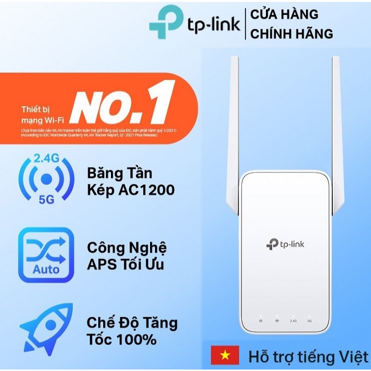 Bộ Mở Rộng Sóng Wi-Fi Mesh AC1200 TP-Link RE315