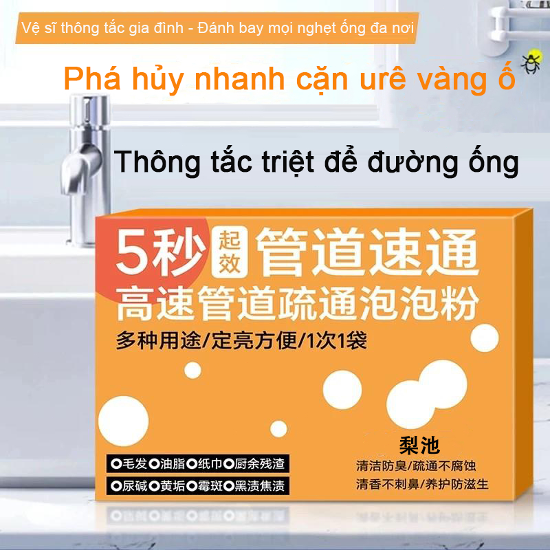 Cứu Tinh Đường Ống Công Nghệ Thông Tắc Bằng Bọt Đánh Tan Cặn Bẩn Chỉ 30 Phút Mạnh Mẽ & Thân Thiện Môi Trường