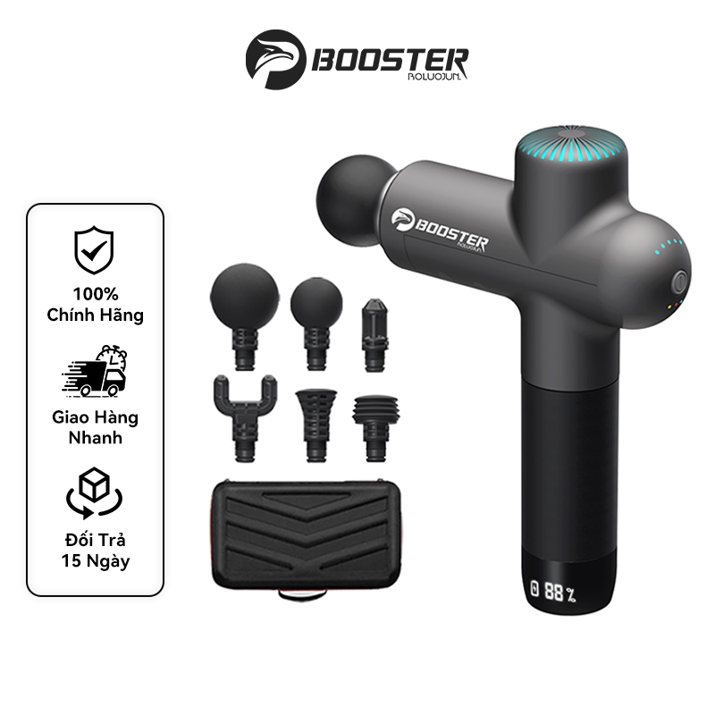  Booster Lightsaber Massage Súng Thư Giãn Cơ Thể Máy Mát Xa Đánh Thông Minh Thể Dục Giảm Đau Cơ Fascia Súng Có Ánh Sáng 5 