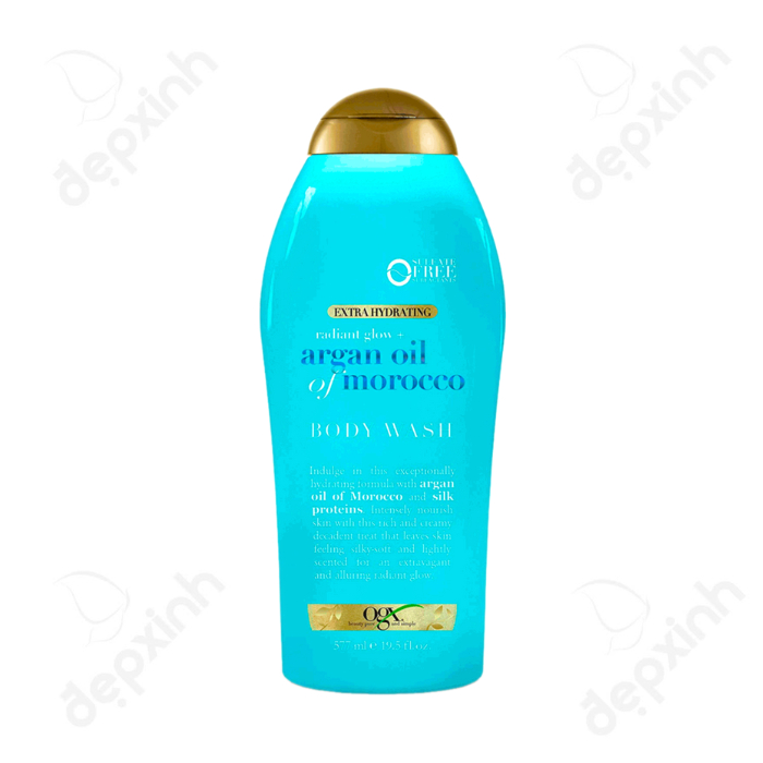Sữa tắm OGX Radiant Glow Argan Oil of Morocco 577ml