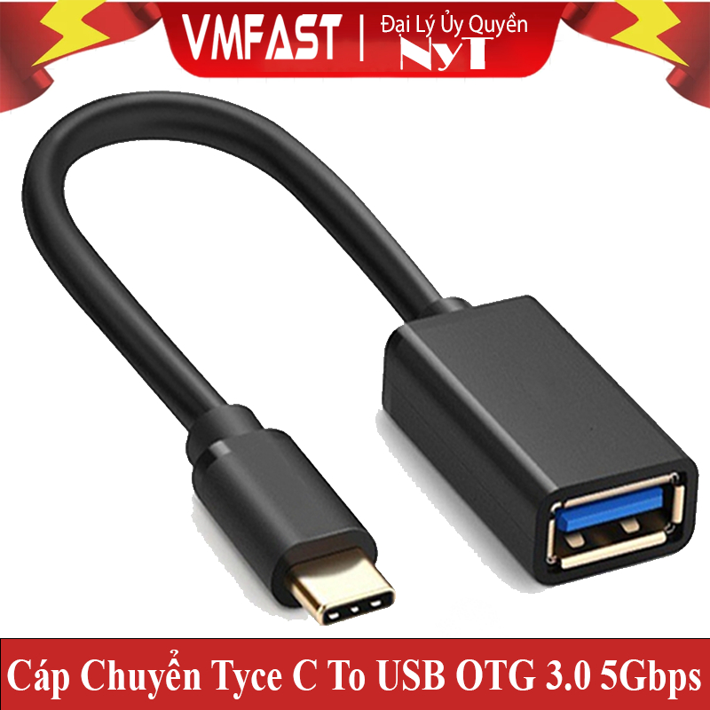 Cáp Chuyển Micro, Type C Ra USB OTG Kết Nối Phím Chuột, Đọc USB, Thẻ Nhớ... Cho Andoid NYT CDN104