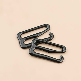 (2 cái) Móc gài kim loại 2.3cm màu đen (Mã 148)