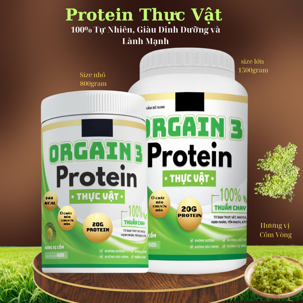Protein Thực Vật - Orgain3