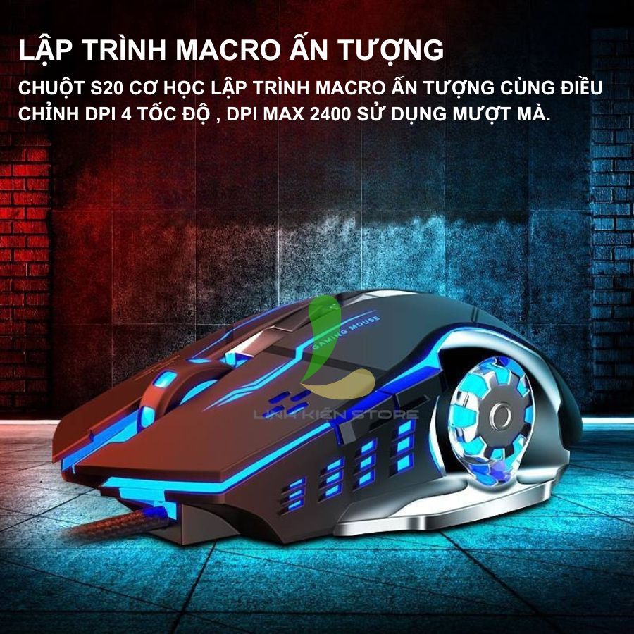 Bàn Phím Có Dây AULA F3010 - Bàn Phím Chơi Game 104 Phím Có Đèn Màu Và Chuột S50, S20 Tiện Dụng | BigBuy360 - bigbuy360.vn