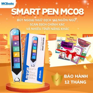 Bút phiên dịch giọng nói - Smart pen MC08 tặng Combo sách tự học ngoại ngữ bất kỳ