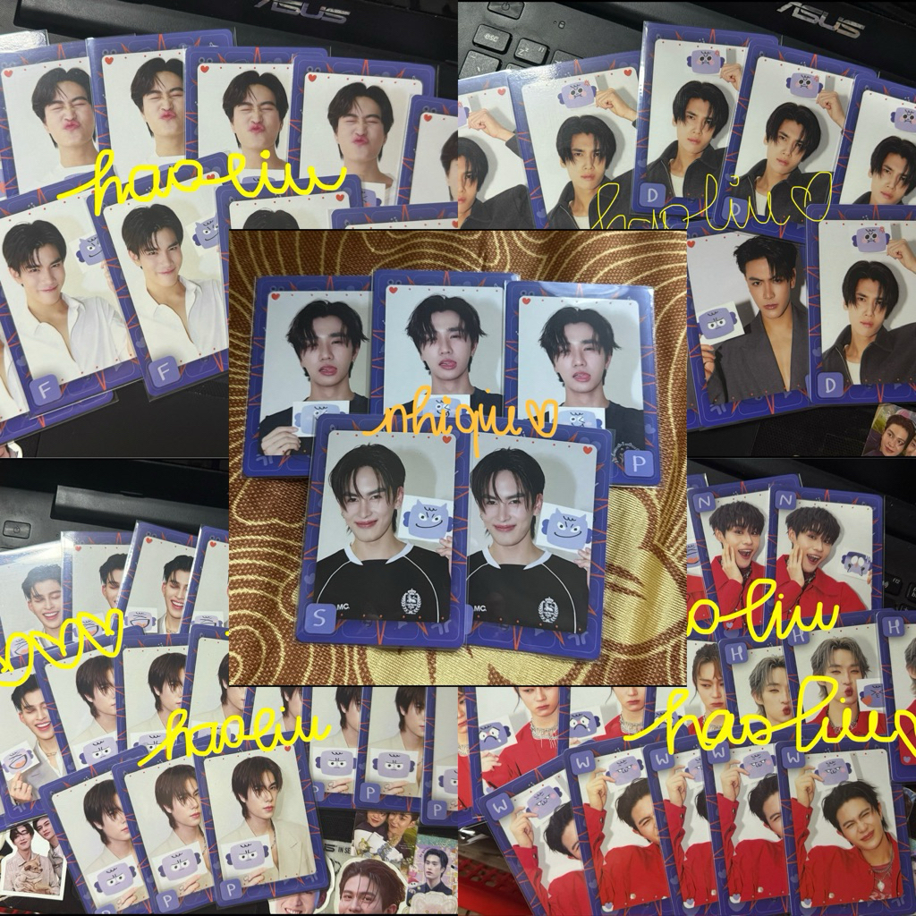 CARD CHÍNH HÃNG GMMTV BOOKFAIR 2025 GEMINIFORTH, JOONGDUNK, PERTHSANTA, LYKN, PONDPHUWIN