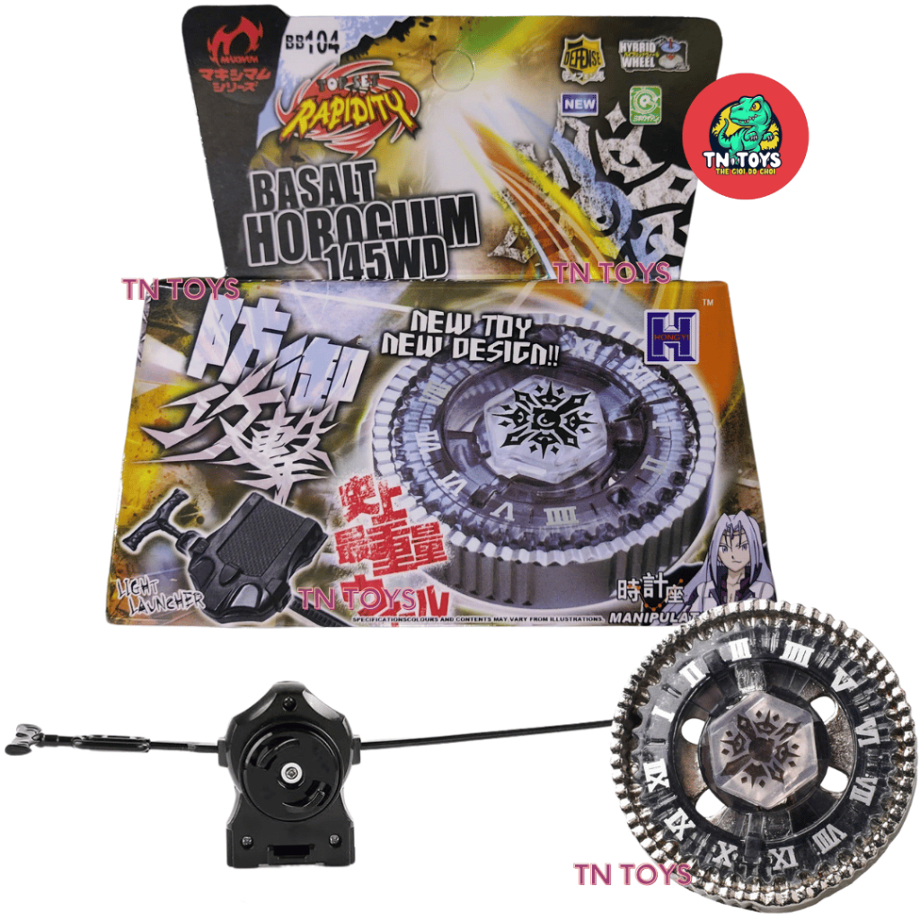 Con quay Đồng Hồ La Mã, con quay vô cực 4D - Beyblade Metal Fury