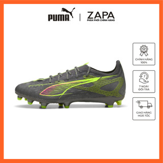 Giày bóng đá Puma Ultra 5 Pro FG/AG Matte Aged chính hãng - màu Xám/Xanh