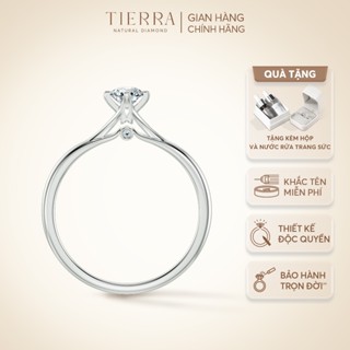 [CHAT TRƯỚC KHI ĐẶT] Nhẫn Cầu Hôn Tierra Butterfly Kiss BCH7103 Vàng 10K 14K Tấm CZ Thiết Kế Hiện Đại Dành Cho Cặp Đôi