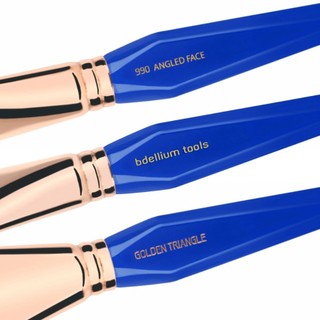 Cọ Tán Phấn Phủ Đầu Xéo /Tạo Khối Bdellium Tools Golden Triangle 990 Angled Face