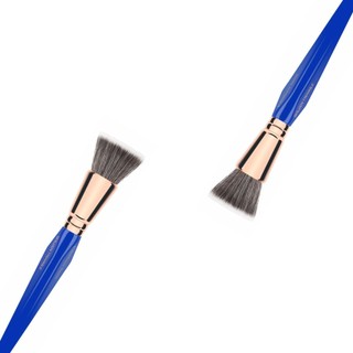 Cọ đa năng Bdellium Tools Golden Triangle 957 Precision Kabuki lông mềm,thiết kế tiện lợi