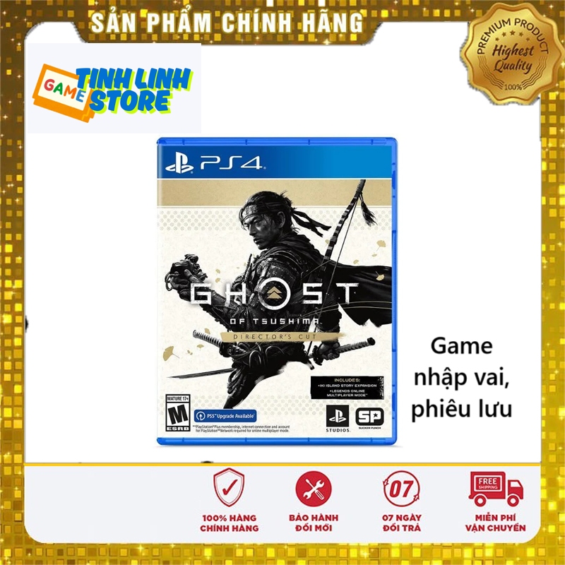 Đĩa Game PS4 Ghost of Tsushima Director's Cut