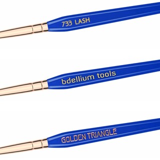 Cọ trang điểm chải lông mày và chải mi Bdellium Tools Golden Triangle 733 Lash