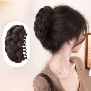 (HOẢ TỐC) Búi tóc giả ngoặm xoăn duyên dáng