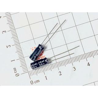 [Combo 30 chiếc] Tụ Hóa 10uF 50V kích thước 5x11mm