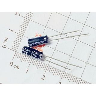 [Combo 30 chiếc] Tụ Hóa 10uF 50V kích thước 5x11mm