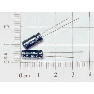 [Combo 30 chiếc] Tụ Hóa 10uF 50V kích thước 5x11mm