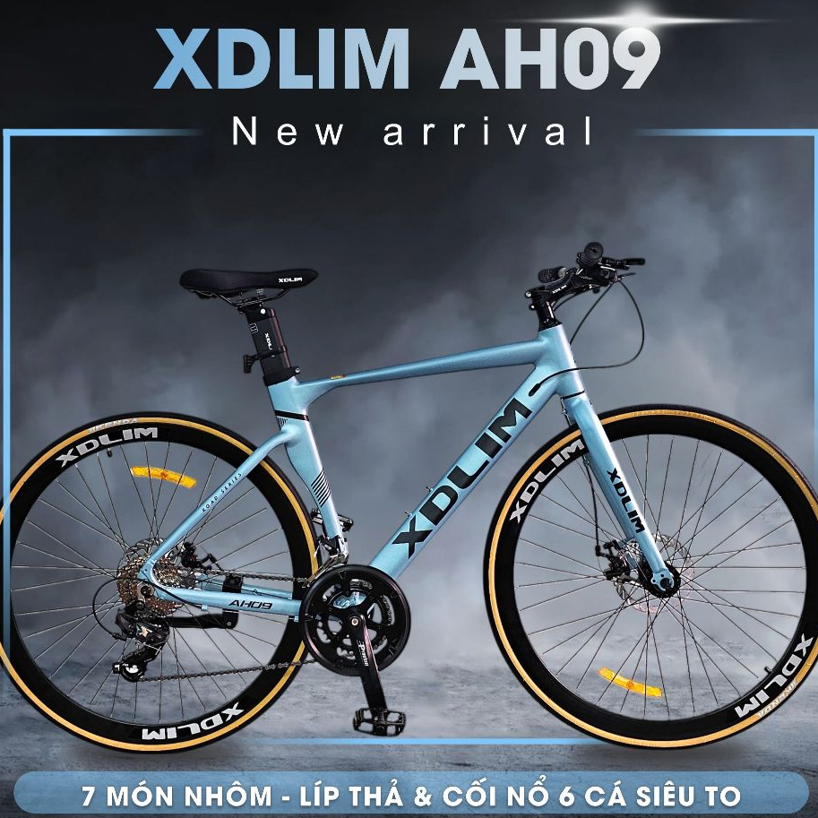 Xe đạp Touring Xdlim Ah09 - CẤU HÌNH KHỦNG