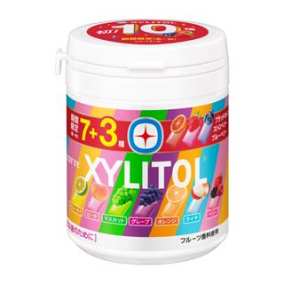 [MẪU MỚI] Kẹo cao su singum Lotte Xylitol 7 vị trái cây 133g nội địa Nhật Bản