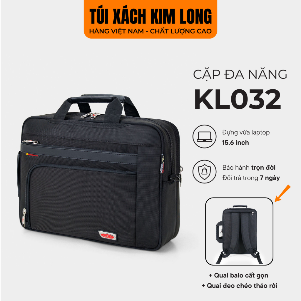 Cặp Học Sinh Đa Năng Cấp 2 Cấp 3 Kim Long KL032
