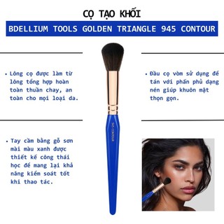 Cọ Tạo Khối Mặt Bdellium Tools Golden Triangle 945 Contour