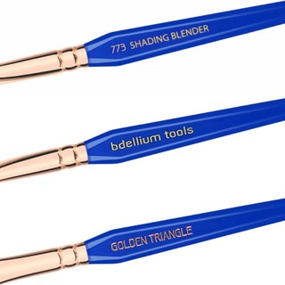 Cọ Trang Điểm Mắt Chuyên Nghiệp Bdellium Tools Golden Triangle 773 Shading Blender