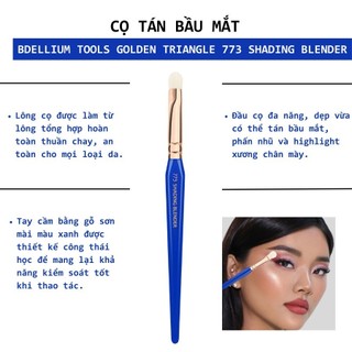 Cọ Trang Điểm Mắt Chuyên Nghiệp Bdellium Tools Golden Triangle 773 Shading Blender