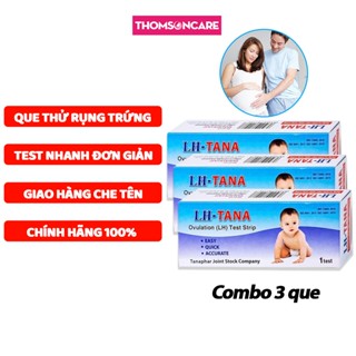  Que thử rụng trứng LH Tana phát hiện thụ thai sớm test nhanh 