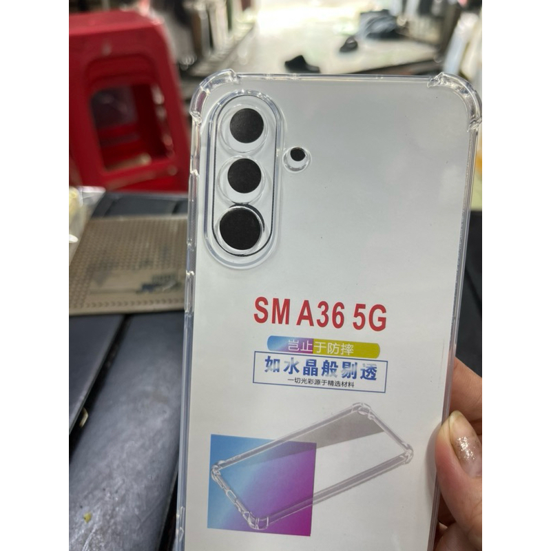 ốp lưng , cường lực Samsung A36 5G ốp trong suốt chống sốc .