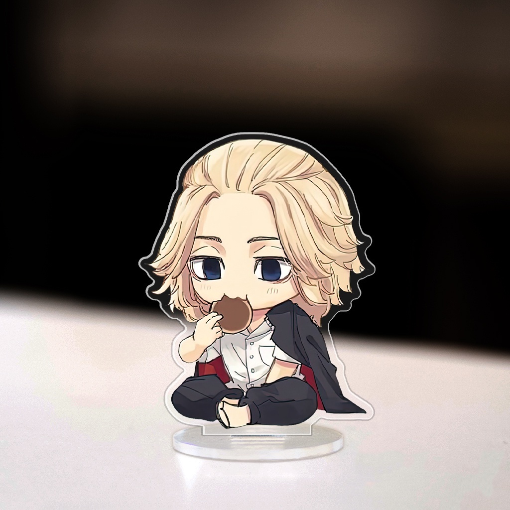 Mô hình đứng Standee Tokyo Revengers Takemichi Mikey Ran Rindou Izana Mica trong suốt phong cách chi