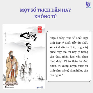 Sách - Khổng Tử - Nguyễn Hiến Lê - Triết Lý Nhân Sinh Quan, Triết Học Sâu Sắc - Bizbooks