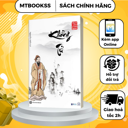Sách - Khổng Tử - Nguyễn Hiến Lê - Triết Lý Nhân Sinh Quan, Triết Học Sâu Sắc - Bizbooks