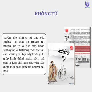 Sách - Khổng Tử - Nguyễn Hiến Lê - Triết Lý Nhân Sinh Quan, Triết Học Sâu Sắc - Bizbooks