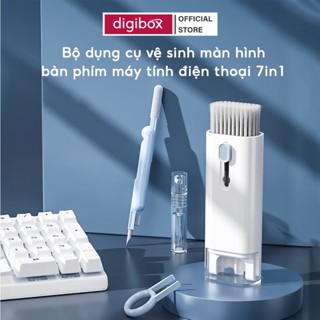  Bộ Dụng Cụ Vệ Sinh 7in1 Làm Sạch Laptop Máy Tính Điện Thoại Tai Nghe AirPod Đa Năng Nhỏ Gọn 