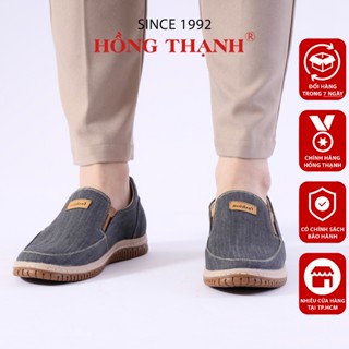  HỒNG THẠNH - Giày Bata Nam Chất Vải Đế Cao 5 Phân Êm Chân - 8047 