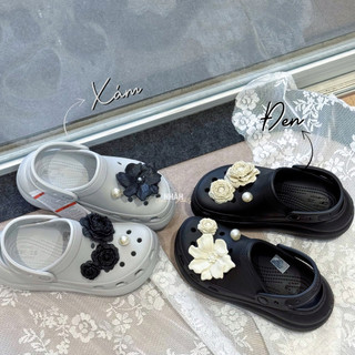 Dép sục Cross Crush đế cao tặng kèm Charm