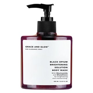  Sữa tắm có hạt tẩy tế bào chết Black Opium Scrub brightening Grace and Glow Body Wash 400ml nước hoa trắng da thơm lâu 