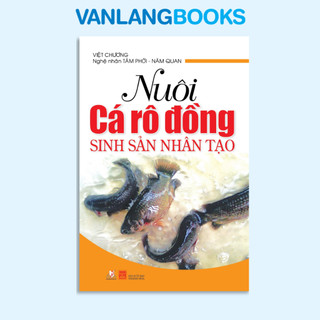 Sách - Nuôi Cá Rô Đồng Sinh Sản Nhân Tạo (TL Văn Lang)