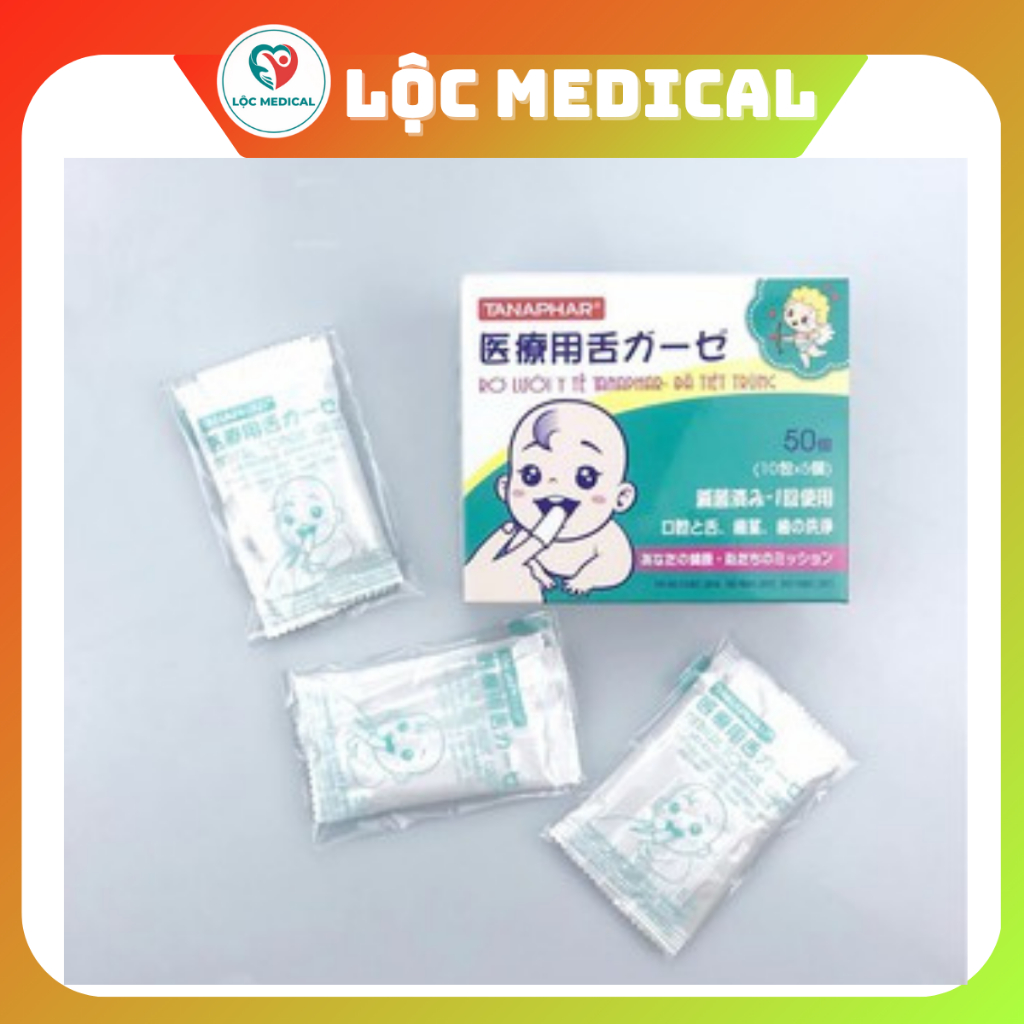 Gạc rơ lưỡi y tế trẻ em TANAPHAR