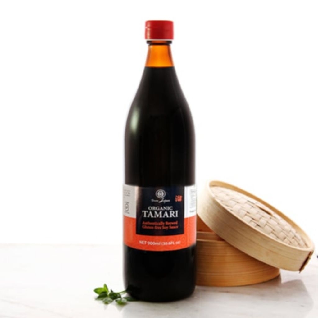 Tương Tamari Organic Nhật - Chai (900ml) - Nhập khẩu nguyên chai