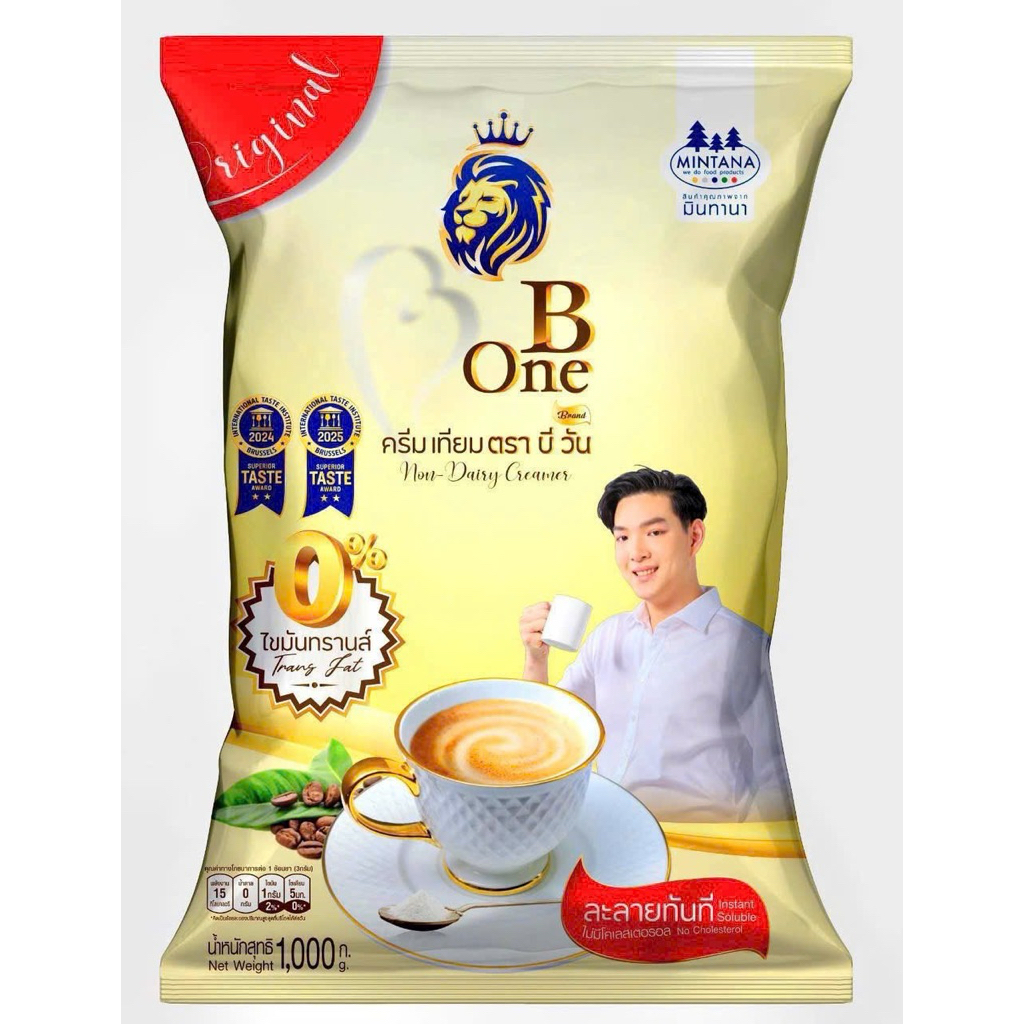 [Bao bì mới] Bột kem béo Thái Lan B One 1kg