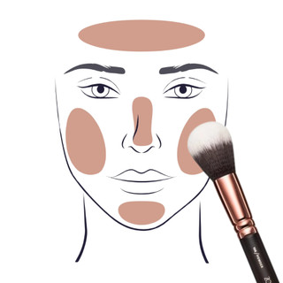 Cọ Trang Điểm Phấn Phủ Siêu Ăn Phấn ZOEVA Rose Gold 106 Powder Brush