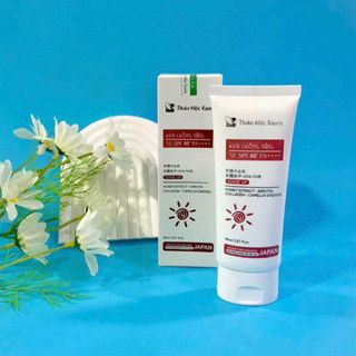  Kem chống nắng  thảo mộc Xanh  85ML dùng cho mọi loại da bảo vệ da khỏi ánh nắng mặt trời 