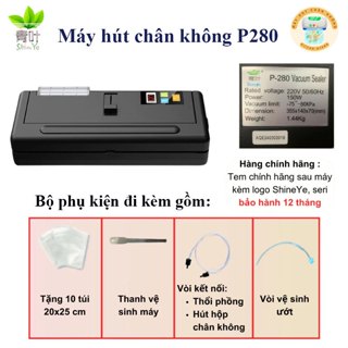 Máy Hút Chân Không GUNSSI P280, P290A, P290B, PW300A, P350A, P400, PW420A KHÔNG KÉN TÚI, KHÔNG KÉN THỰC PHẨM.