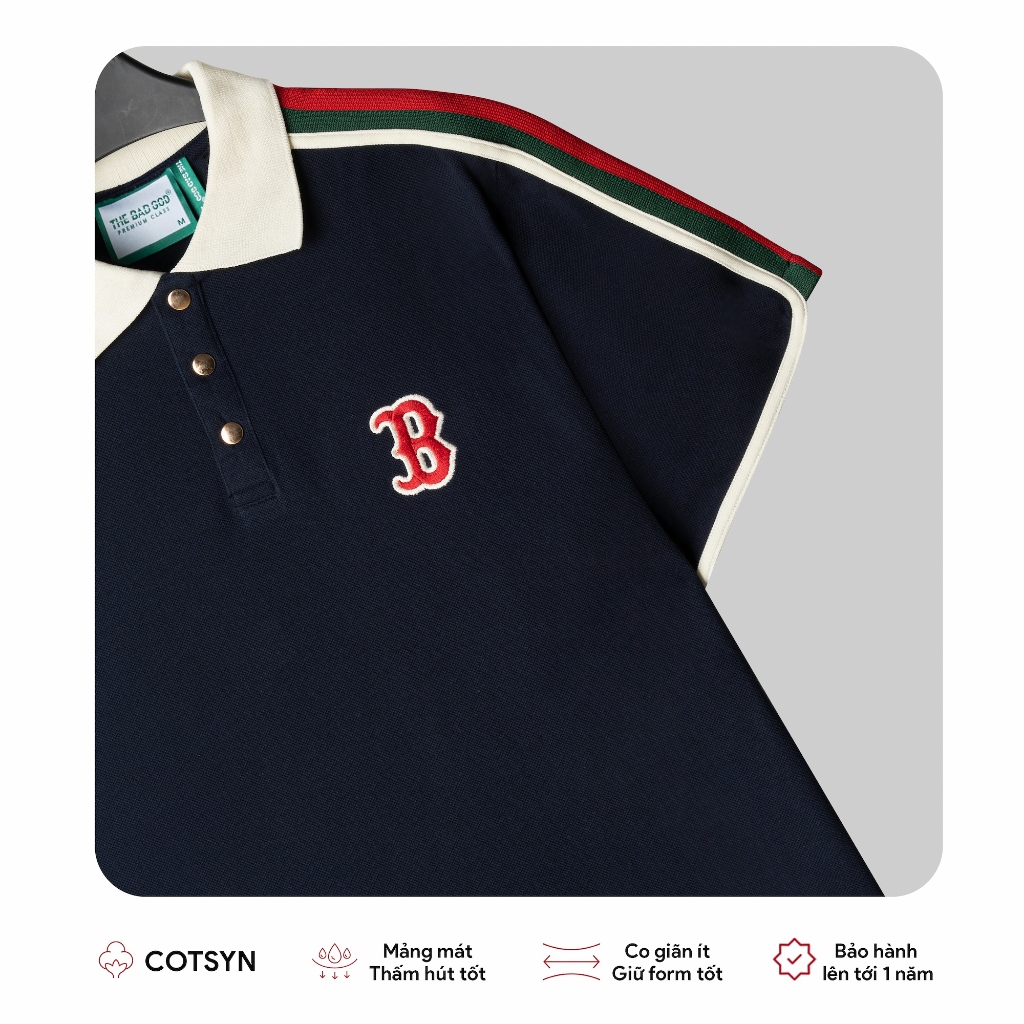 Áo Polo Nam Nữ The Bad God Gentry Áo Local Brand Unisex Logo Thêu | BigBuy360 - bigbuy360.vn