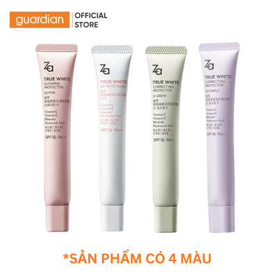 Kem Lót Dưỡng Ẩm Nâng Tông Da Za True White Protector Spf34 Pa++ 35Gr