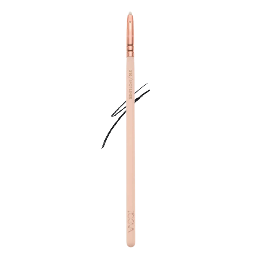 Cọ trang điểm kẻ liner vẽ bọng mắt siêu mảnh Zoeva Rose Gold Spot Liner Brush 310(Hồng)